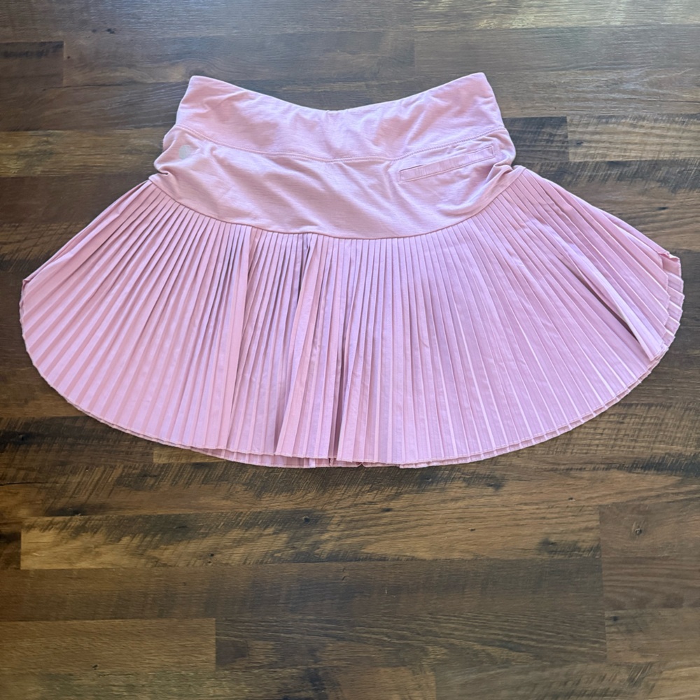 GG Blue Pleated Pink Women’s Skirt Large
